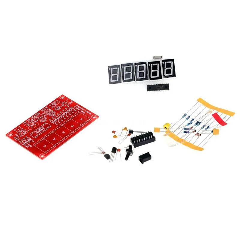 DIY Zestawy 1Hz-50MHz Crystal Oscylator Częstotliwość Częstotliwość Miernik Cyfrowy LED PIC New Arrival Pomiar Instruments Instruments