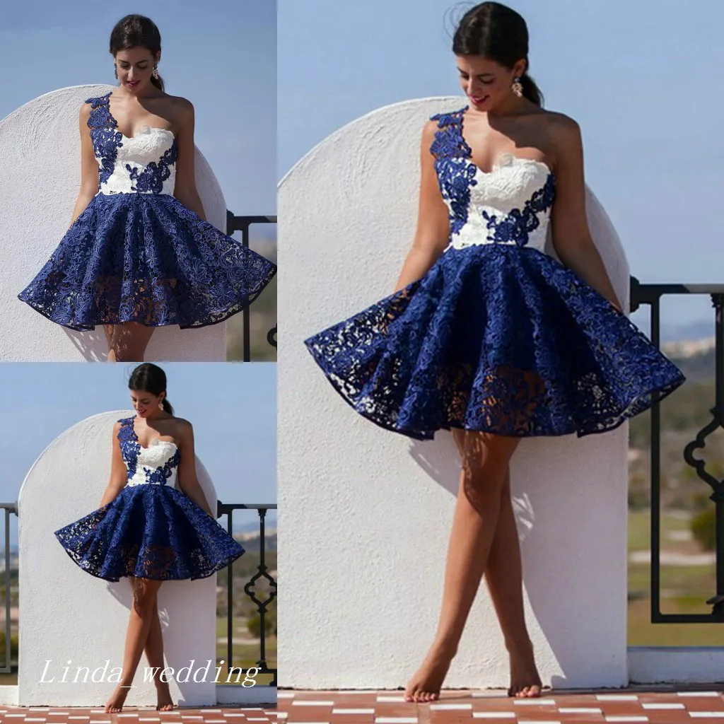 Navy blue and white sundress shop