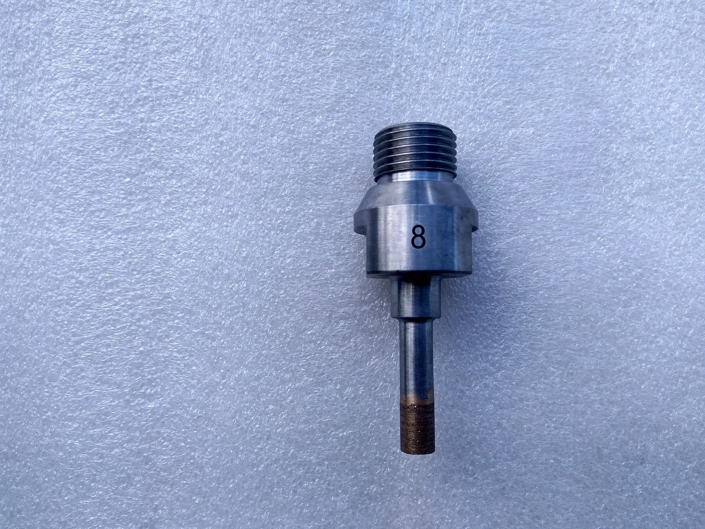 RZZ 4-30mm Diamond Sand Drill Bit for Glass Thread Unitary Type G1/2'' Length 75mm