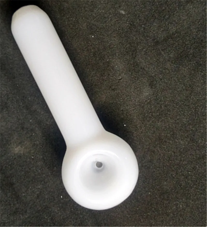 Glazen lepel pijp tabakspijpen glazen olie brander pijp mini water buizen water bongs handleidingen tabak van tabak Groothandelaren