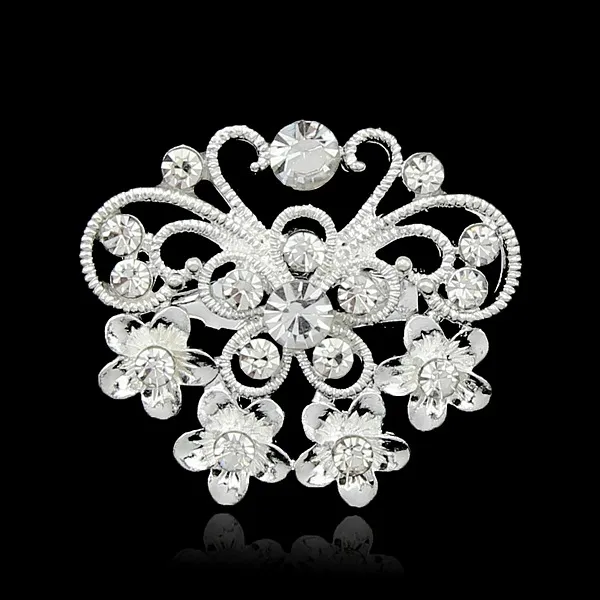 Brooches de flor de diamante Pins de casamento broche mulheres homens terno de negócios vestido top corsage moda jóias presente de natal vontade e arenoso