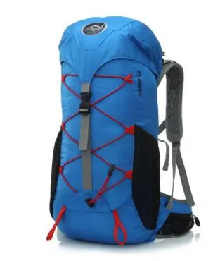 35L Marca Impermeable Mochila de senderismo profesional Bolsa de montañismo Mochila de escalada para acampar para mujeres Hombres Caza al aire libre Trave232S