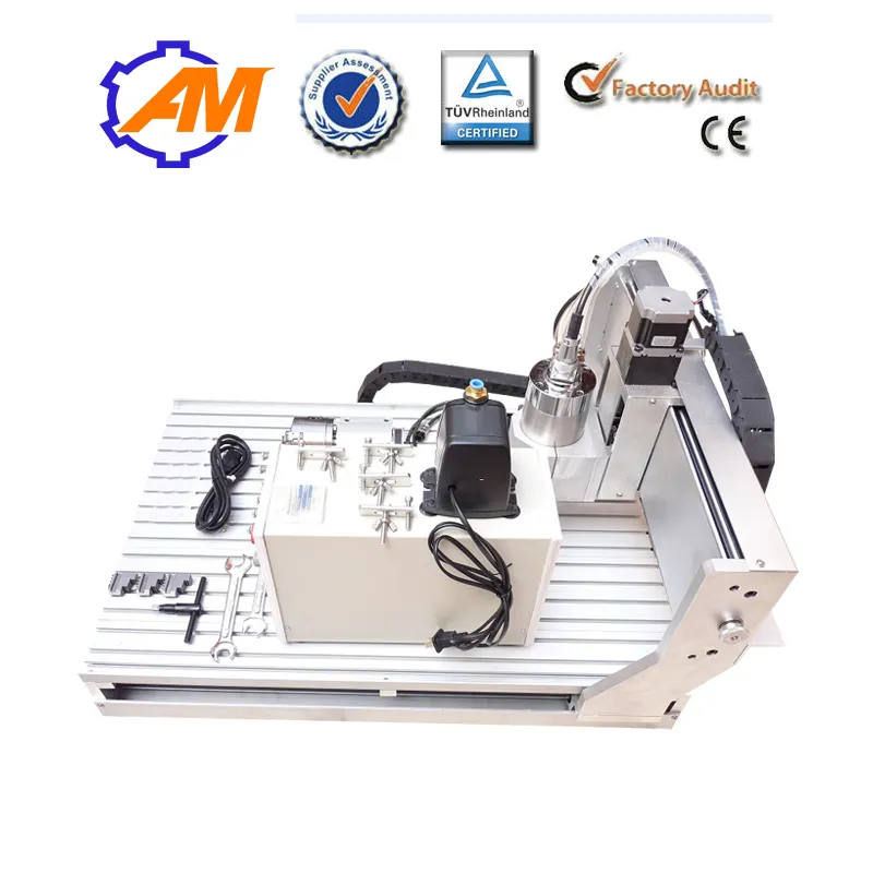 Ett steg automatisk gravering Trämaskin, Hot Sales Gravering Metall .Wooden Design Machine, Mini Hobby Lathe Machine