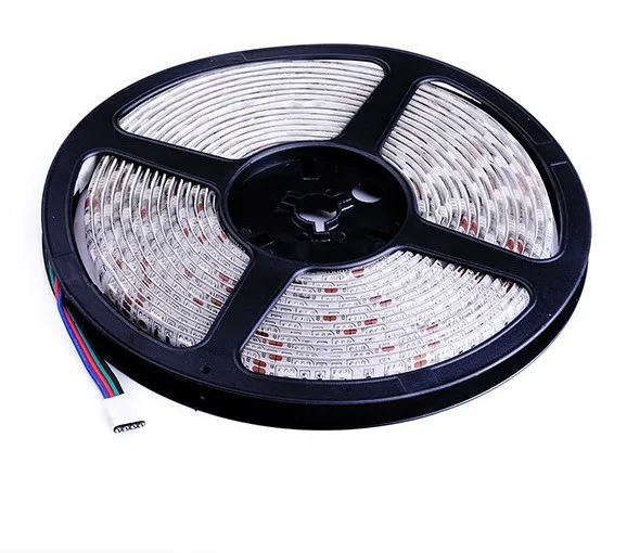 5050 LEDストリップ60LEDS / M RGB LEDストリップライト防水DC 12V LEDストリップフレキシブル5050 LEDテープ