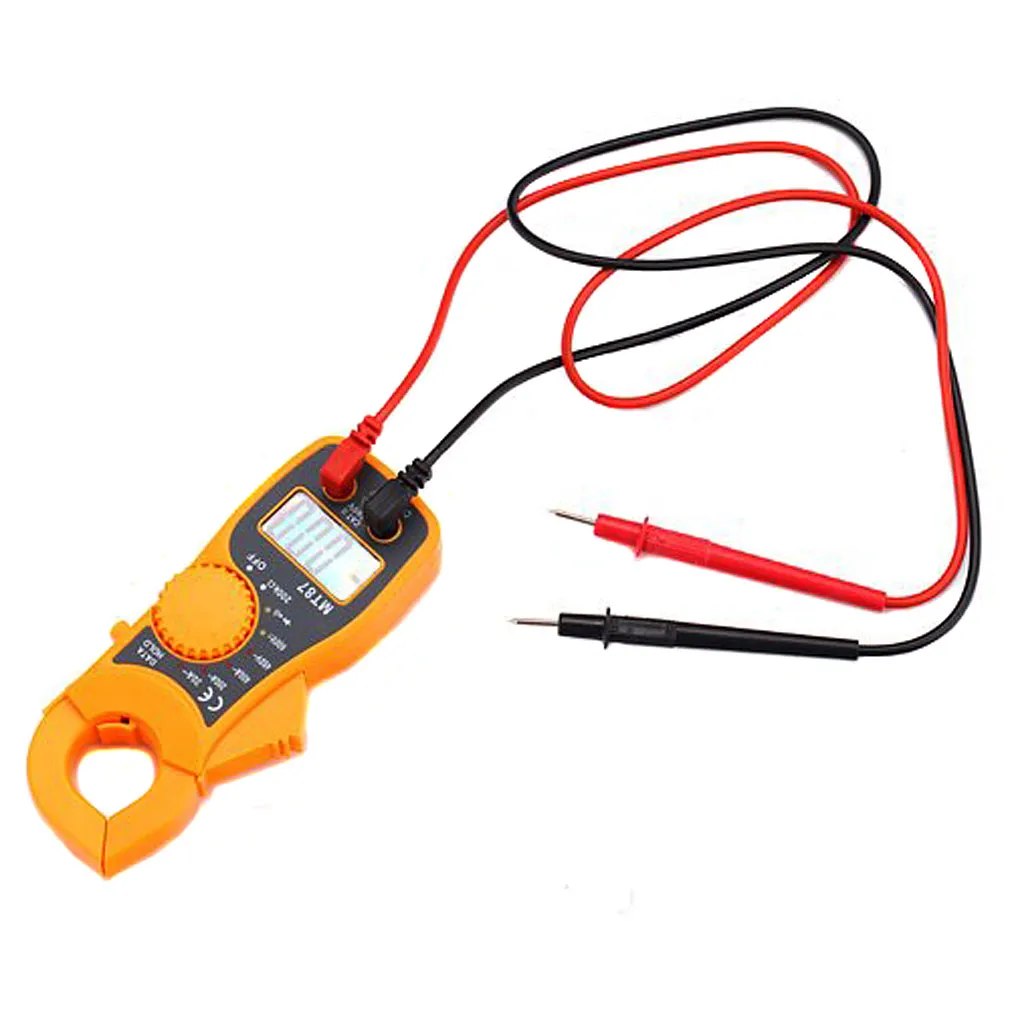 LCD Auto Digital Multimeter Elektronische Spannungsprüfer AC / DC Clamp Meter B00335