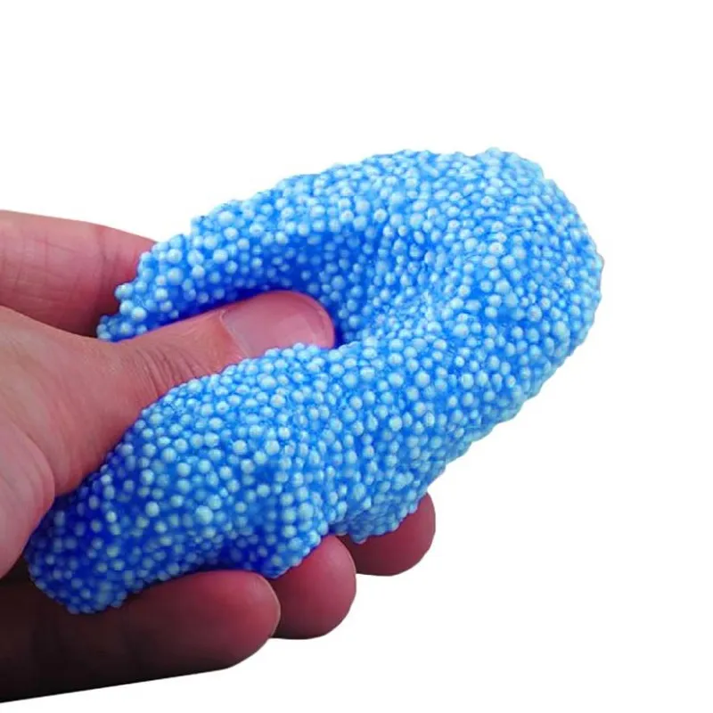 Nowy gliniany playdough magnetyczny plastyna Ferrofluid śnieg błoto puszysty floam śluz pachnący stres ulga no boraks dla dzieci Toy6933437