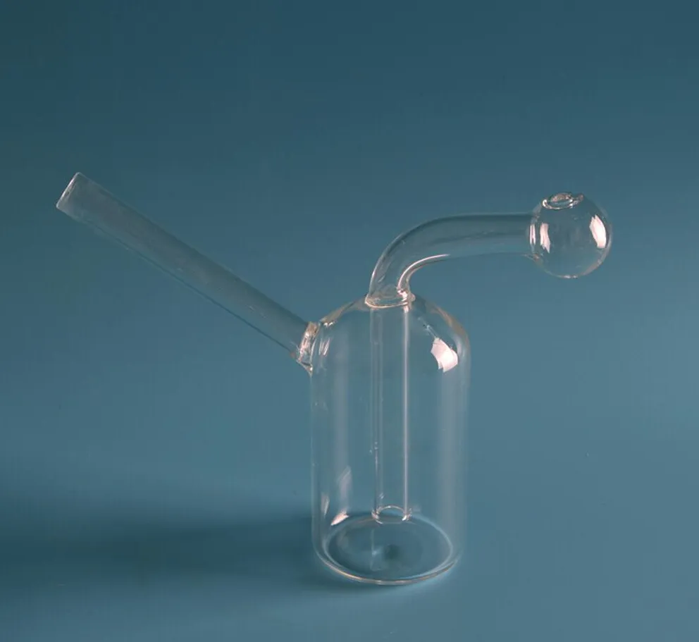 Mini-brûleur à mazout en verre populaire Bong à eau pour plates-formes pétrolières