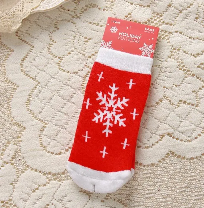 Chaussettes de noël chaudes pour bébé enfants garçons filles cheville nouveau automne hiver meilleures chaussettes bébé chaussette enfants pied chaussettes chaudes