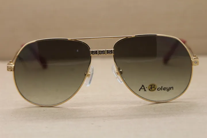 High Quanlity Factory Direct 1324912 Óculos de sol ao ar livre Os óculos que dirigem moda C Decoração de óculos de moldura de ouro 58164702894