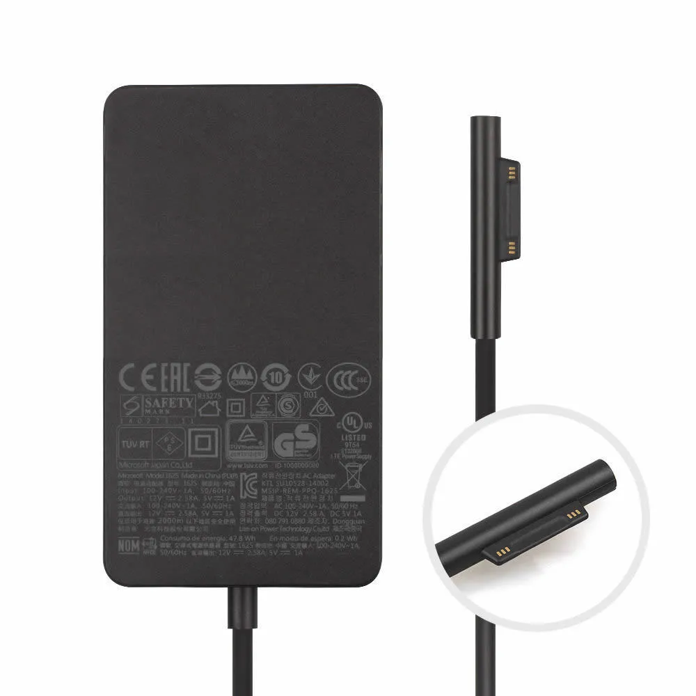 New Microsoft Surface Book Pro 4 Power Supply Adapter Charger