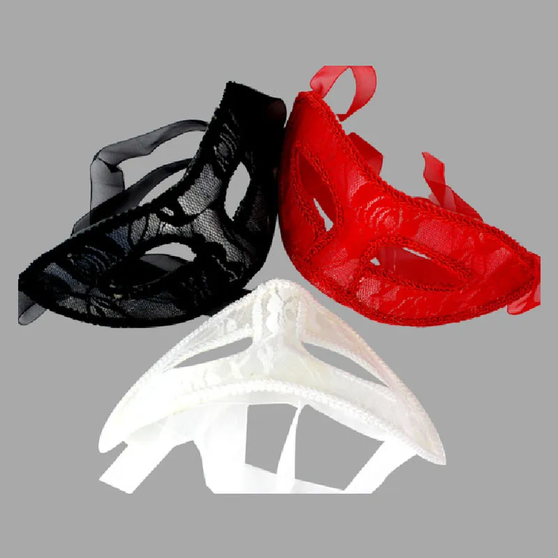 Cadılar bayramı Seksi Masquerade göz yüz Maskeleri Venedik Noel için Yarım Yüz Maskesi Cosplay Parti Gece Kulübü Topu Göz Maskeleri, bayanlar ...