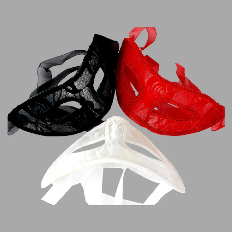 Dia das bruxas Sexy Masquerade olho Máscaras Venetian Metade Máscara Facial para o Natal Partido Cosplay Night Club Bola Máscaras de Olho, senhoras moda feminina