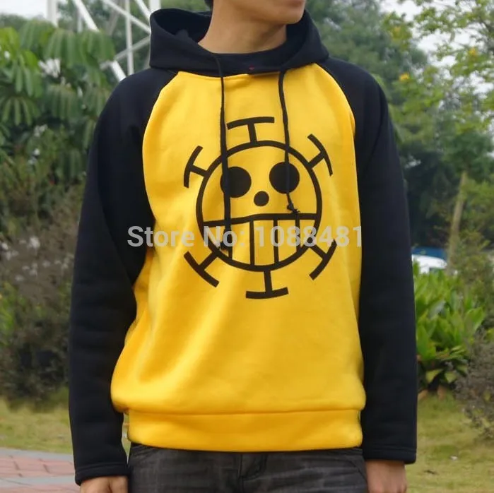 Nouveau One Piece le Chirurgien de la Mort Trafalgar Law Trafalgar Law COS Cosplay À Capuche À Capuche Veste manteau tops médecin Cosplay273Q