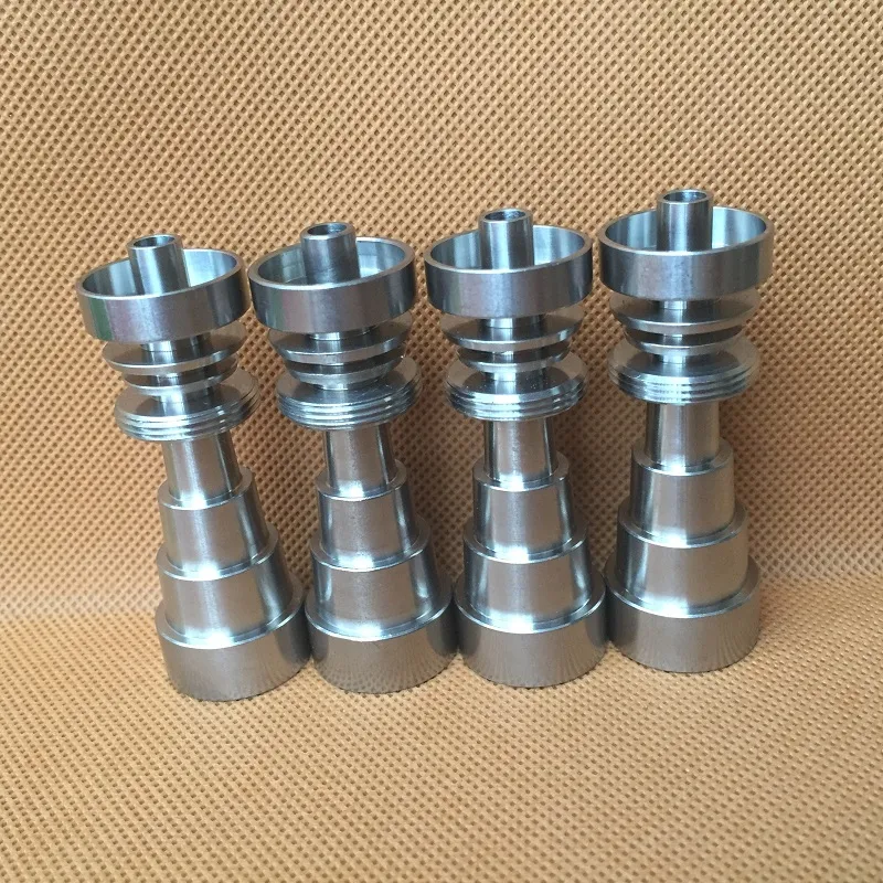 Cena fabryczna!! Gr2 Titanium Domy Domy Regulowany Mężczyzna Kobieta 10mmmmmmmmmmmmmmm18.8mm do szkła Bong Rura Free DHL