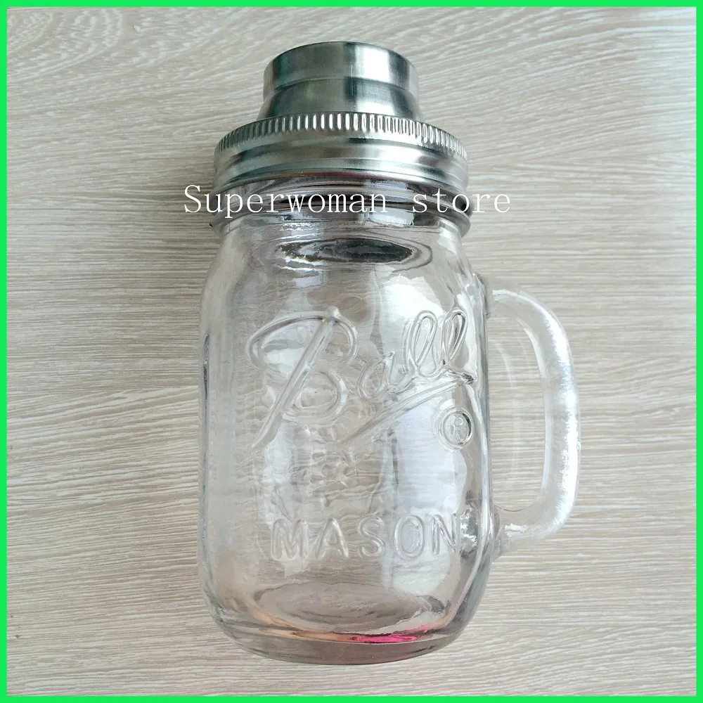 304 Stainless Steel Cocktail Shaker Lid With Seals No Leaking Or Rust