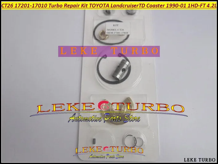 Turbo Repair Kit rebuild For TOandcruiser TD Coaster 4.2L 1990-01 160HP 1HDT 1HD-FT CT26 17201-17010 Turbocharger (1)