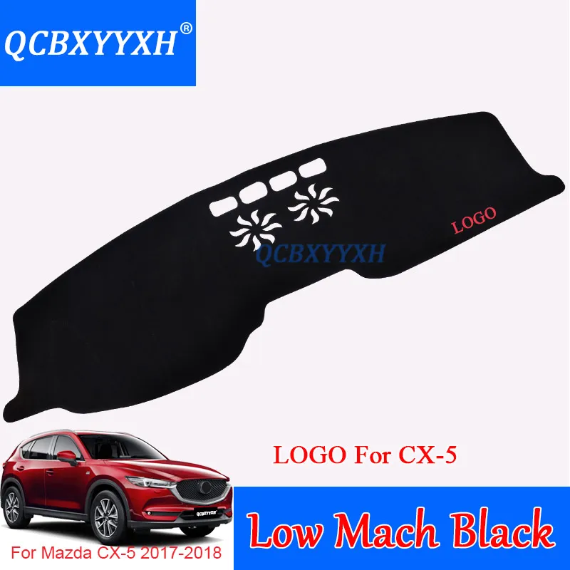 For Mazda CX-5 2017-2018 High/Low Mach Silicone Dashboard Mat Protective Interior Photophobism Pad Shade Cushion Car Styling