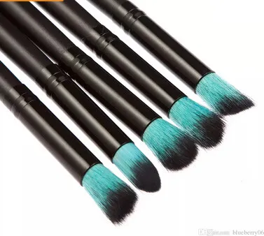 E NUOVO ARRIVO di pennelli trucco da donna Set professionale sopracciglia Ombretto Pennello fondotinta Strumenti trucco cosmetico Kit da toilette 10pz