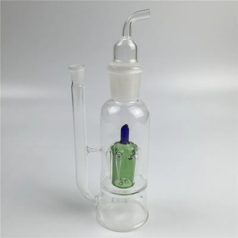 10mm Queimador De Óleo De Vidro Feminino Bong Tubos de Água de Espessura Clara Pyrex Bongos para Fumar Plataformas de Petróleo Bongos de Vidro Mini Colorido Bonger Bong