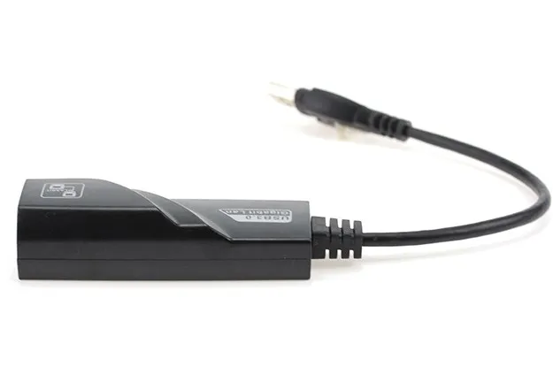 Ny USB 3.0 till RJ45 10/100/1000 Gigabit Lan Ethernet LAN nätverksadapter 1000 Mbps för Mac/Win PC Gratis frakt