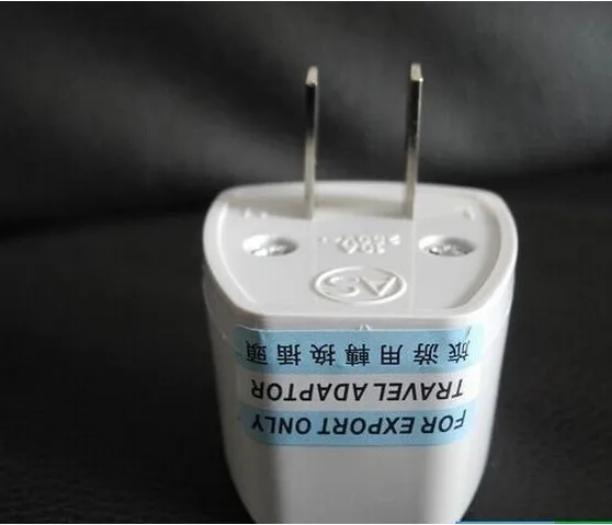 新しいUniversal UK EU AU CN to US Adapter USA Travel Charger Adapter AC Power Plug Converter LOT DHL1973445