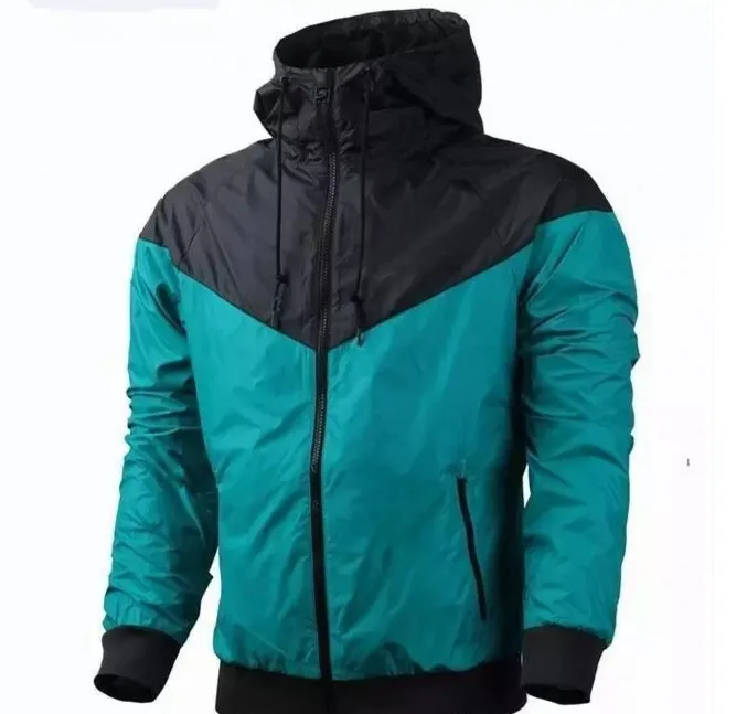 ropa deportiva de alta calidad tela imperme sportswear high quality waterproof fabric Men sports jacket Fashion zipper hoodie plus size 3XL