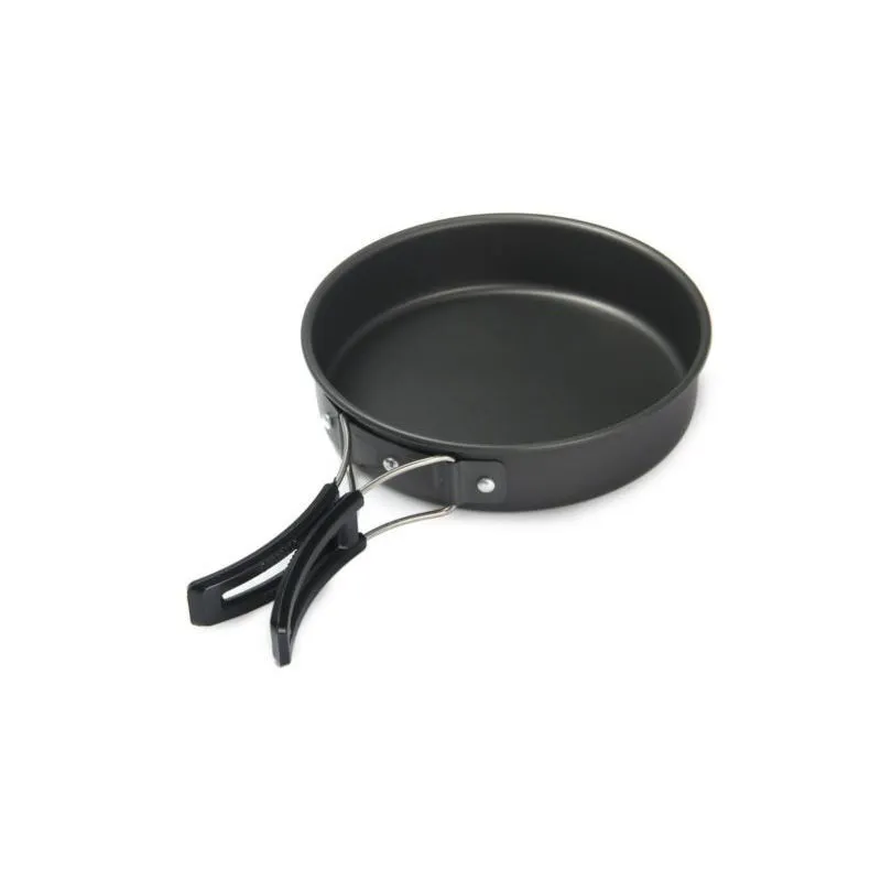 8 in 1 Outdoor Camp Kitchen Camping Hiking Cookware Backpacking Picnic Bowl Pot Pan Tool Set