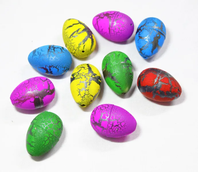 Mini Cute Magic Rosnące Dino Egg Funny Zabawki Hatching Dinozaur Dodaj wodę Multicolor Dinosa jaja dla dzieci Dzieci Prezenty Hurtownie