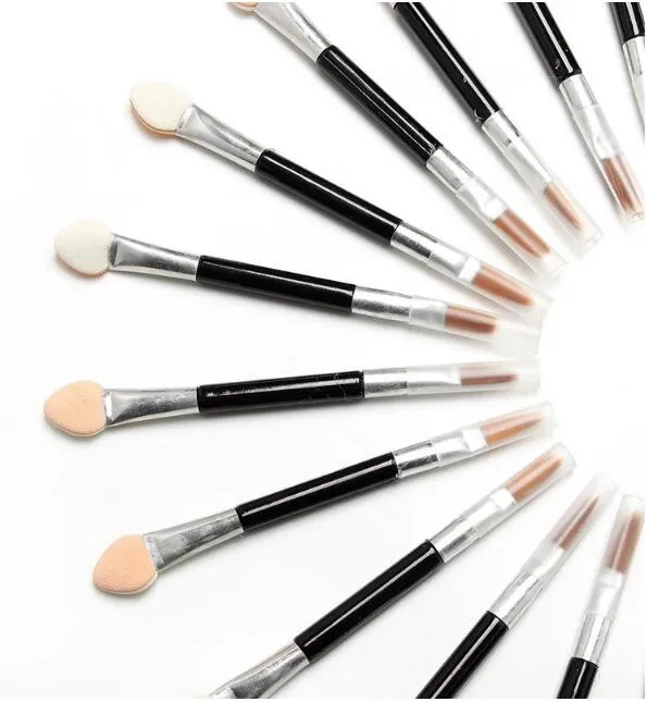 Nieuwe make-up borstels wegwerpspons cosmetica oogschaduw eyeliner lipborstelset applicator voor vrouwen schoonheid