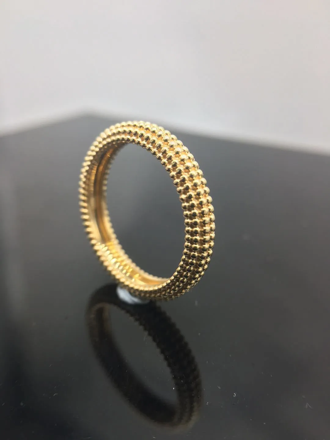 Nytt band ring riktigt solid guld 18k vita förlovningsringar för kvinnor hög qulity fin smycken fabrik grossist