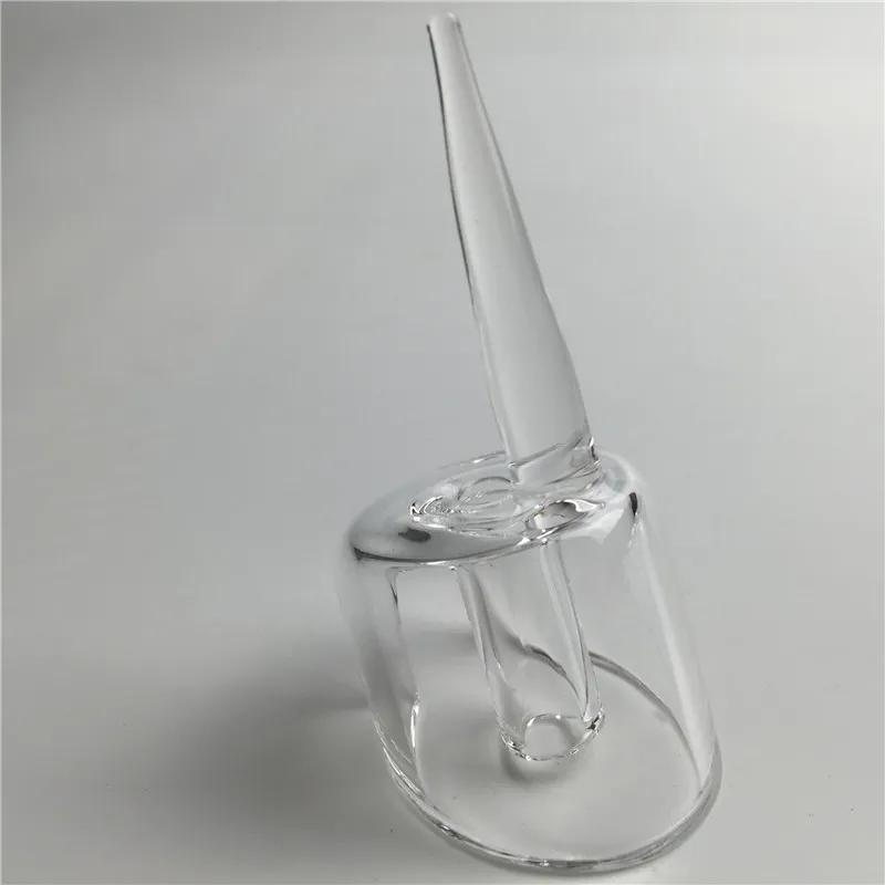 Novo carb cap dabber com 1.2 polegada punho curto 2mm de espessura banger carb cap domeless quartzo prego para plataforma de petróleo