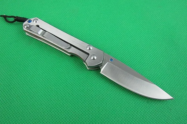 High Quality Mercerizing handle CR Hunting pocket knife Camping Tool survival Rescure 