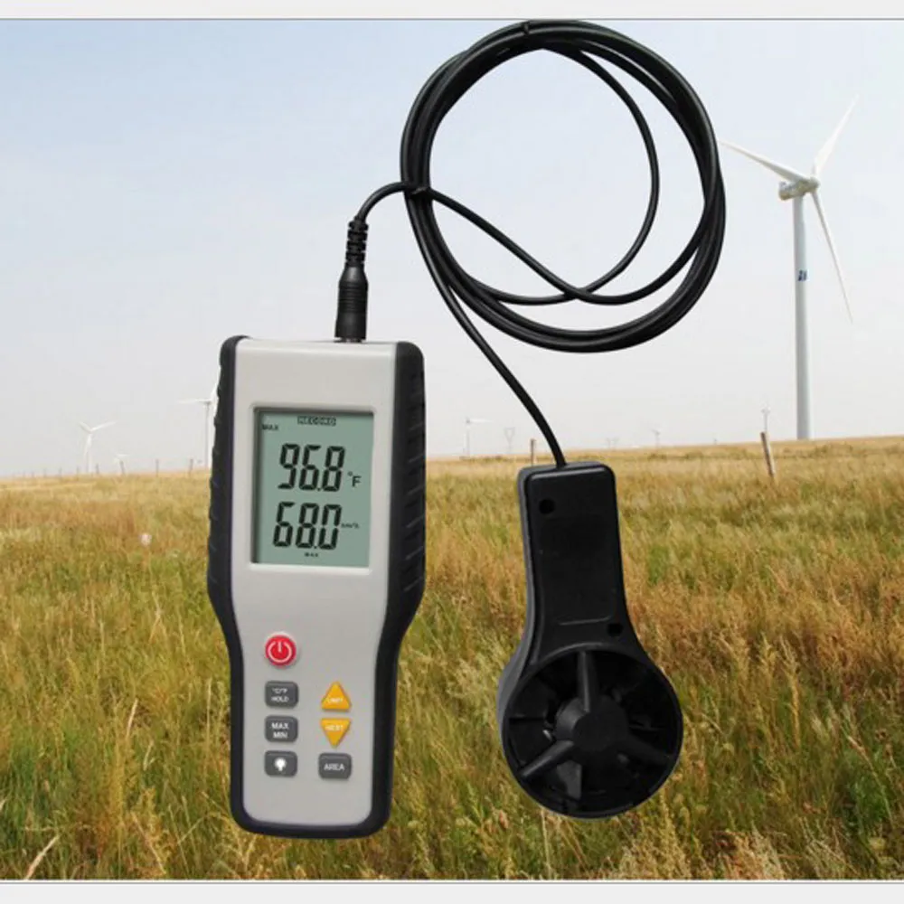 DHgate.com:Precision Wind Speed Meter with LCD Display - Accurate ...
