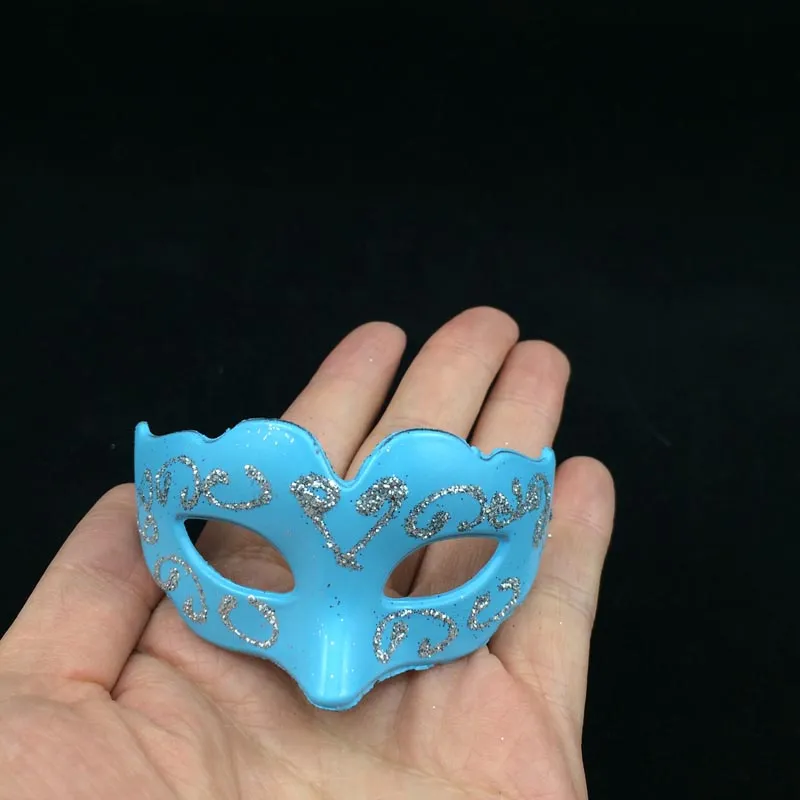 Mini masques mignon cadeau nouveauté fête décoration carnaval mascarade fête petits masques mélanger couleur livraison gratuite