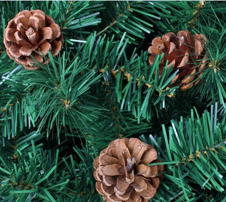 Natural pine Christmas tree decoration one package diameter of 3-4cm Pinecone hang Christmas gifts CF001