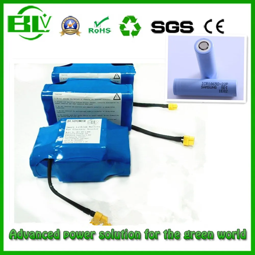 BLVPOWER 36V 4AH 144Wh Self Balancing Scooter Ryobi 36v Battery In