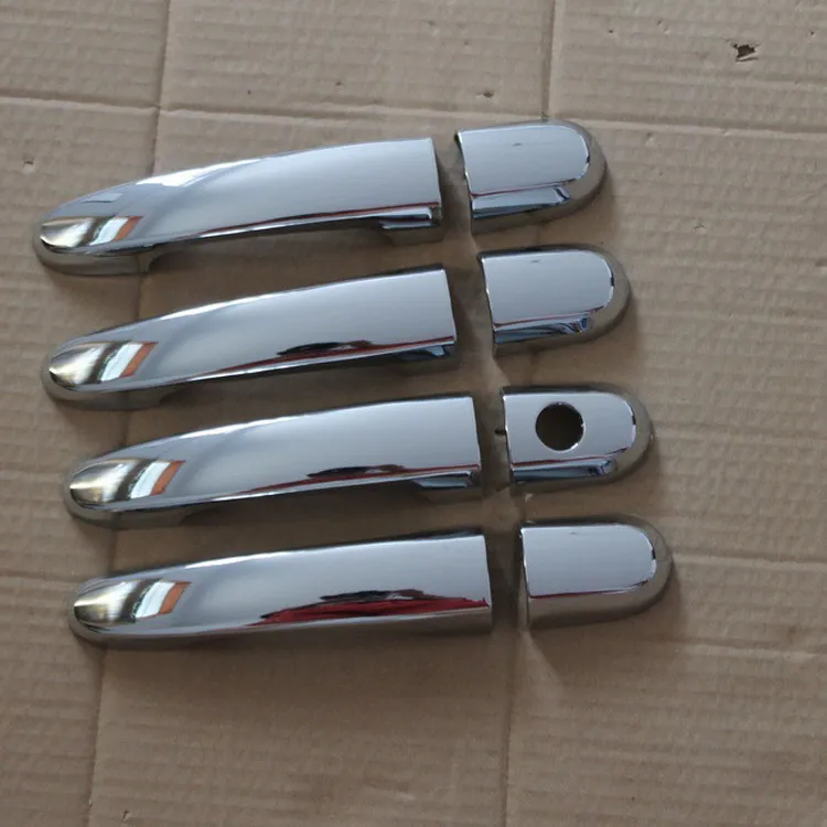 Kia Sportage ABS Chrome Car Door Han dles Cover Trim for 2005 2006 2007 2008 2009 2010 Sportage Exterior Car Styling Accessories