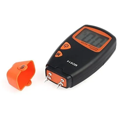 Humidimètre numérique pour bois, Proster Handheld MD814 LCD Moisture Tester Damp