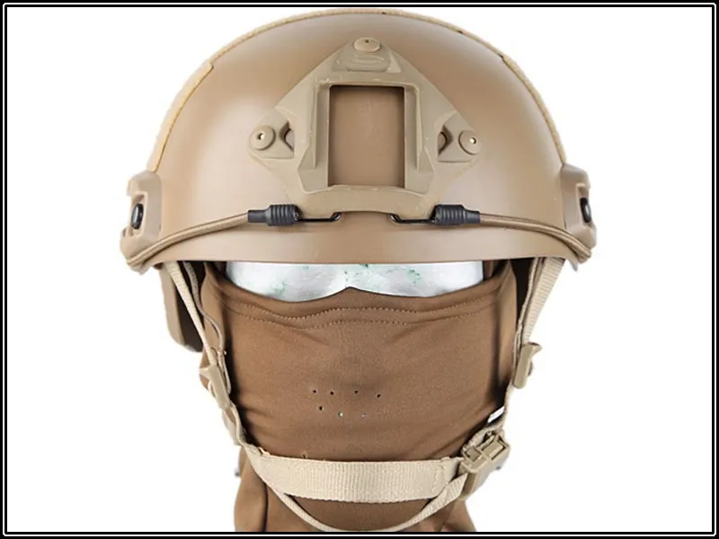 Tactical Airsoft Painball Ajuster les activités Version EM5658DE Durable casque rapide MH Type confortable ABS Portable Ingénierie d'ingénierie