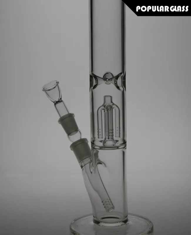 SAML 42 cm de hauteur pipes à fumer narguilés 4 bras percolateurs d'arbre Bongs eau bong verre plate-forme pétrolière taille du joint 18.8mm PG5104
