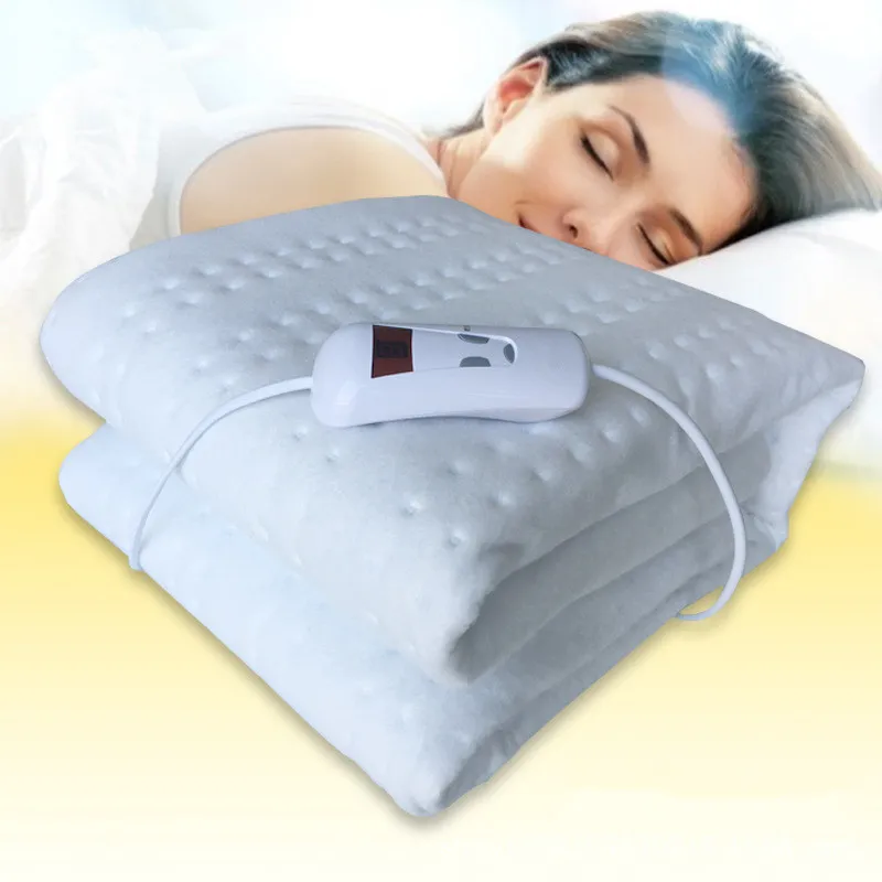 Super Comfy Luxury Electric Blanket Under Heated Washable Single Double King Bed Electric Blanket Single Intelligent Temperature Control