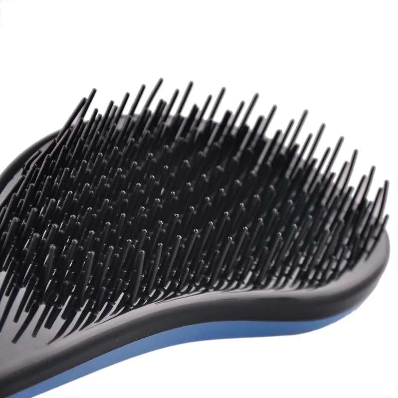 Neue magische entwirrende Griff Haarbürste Kamm Salon Styling Werkzeug Tangle Dusche Haarkamm TT Haarbürste