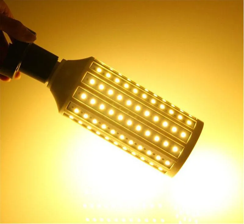 إنقاذ SMD5050 LED الذرة الخفيفة E27 9W 12W 16W 20W 25W 30W LED سبوت لمبة مصباح AC85-265V 360 درجة الطاقة لمبات LED ضوء