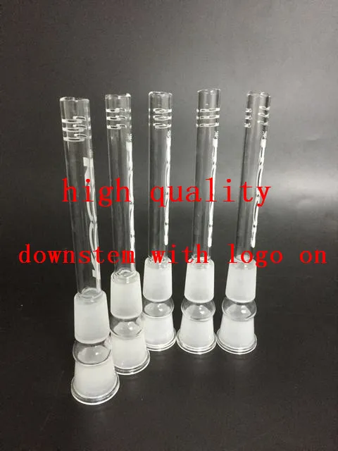 6.5 inches17cm length glass downstem for glass bong glass smoking pipe 19/19 DS-005