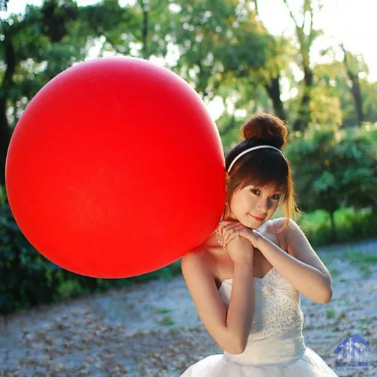 36inch Latex Round Big Balloon Party Colors Giant Balloons Wedding Happy Birthday Anniversary Decor 90cm new1629373