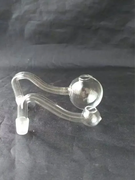 S прозрачный стеклянный пузырь большой горшок, стеклянная стеклянная трубная фитинга кальян