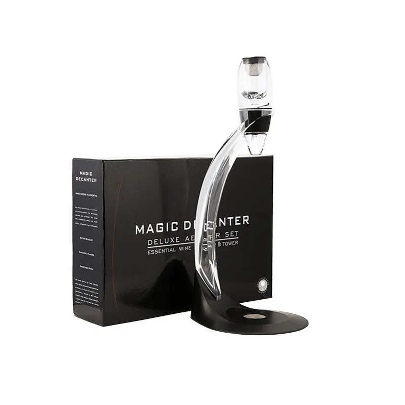 ECO Friendly Deluxe Wine Aerator Tower Set Red Wine Glass Accessories