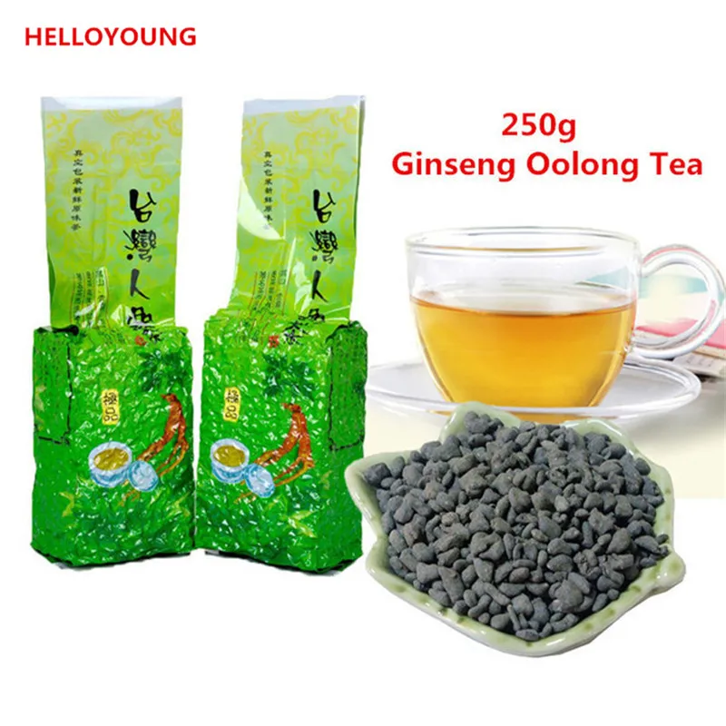 Продвижение 250 г китайский органический чай Oolong Fresh Natural Taiwan знаменитый оулунг зеленый чай здоровья новая весенняя чая зеленая еда