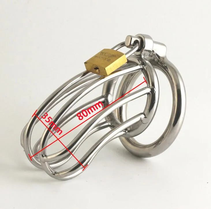 Full Sizes Customize Stealth Lock Chastity Cage Easy to Pee