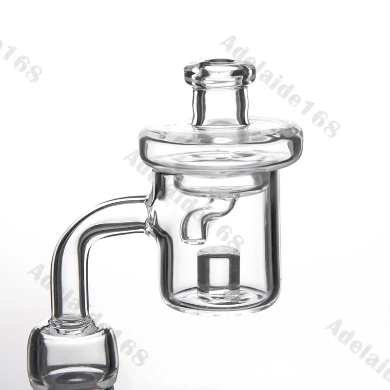 Glass Carb Cap UFO Universal smoke Terp Vacuum 2mm 3mm 4mm Thick Quartz Banger Nail Enail 19mm Diameter 34mm Domeless Dab Rig 662